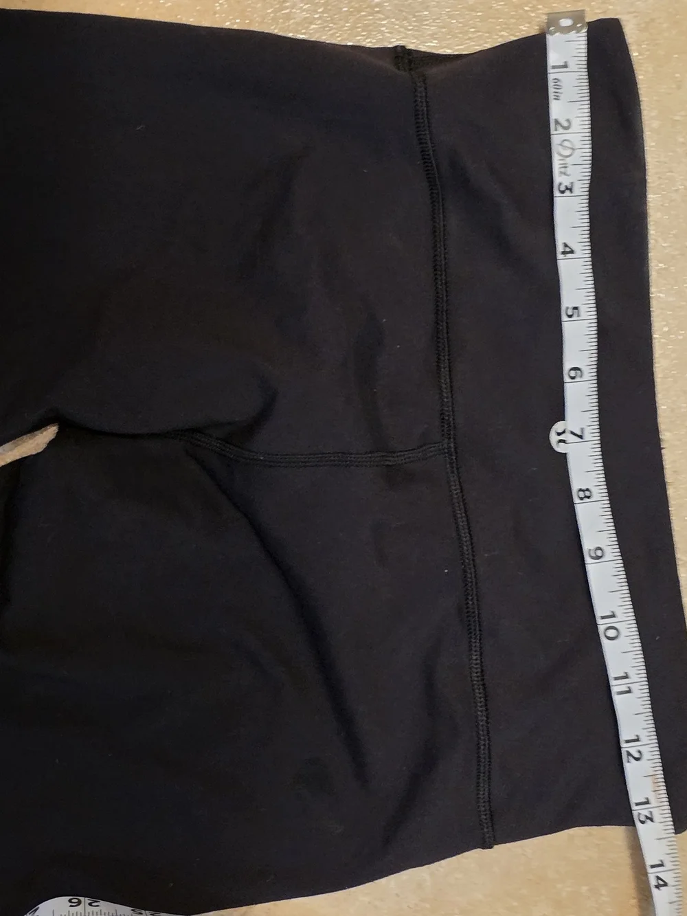 lululemon athletica Black Capri Leggings with High Waist